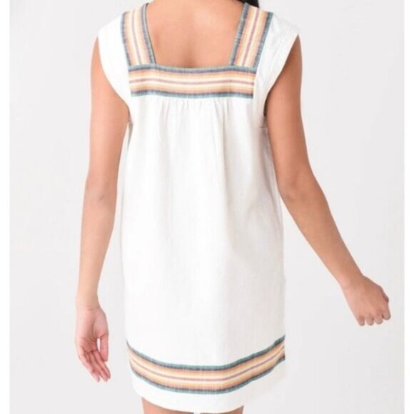 Faherty Hailee Dress ALS-Apres Soleil Stripe - Picture 3 of 6